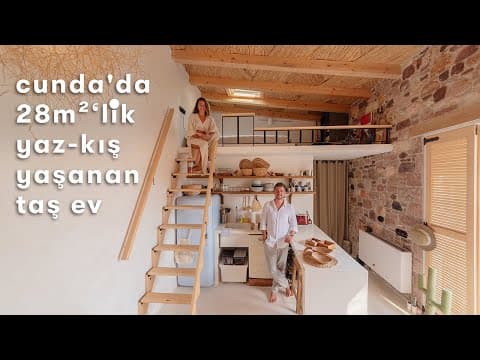 28 m²’de Hayat: Genç Çiftin Dönüştürdüğü 100 Yıllık Rum Evi