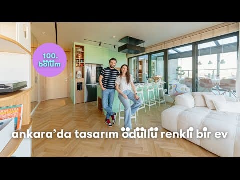 Daire 100. Bölüm: Ankara'da Tasarım Ödüllü, Rengarenk Bir Ev