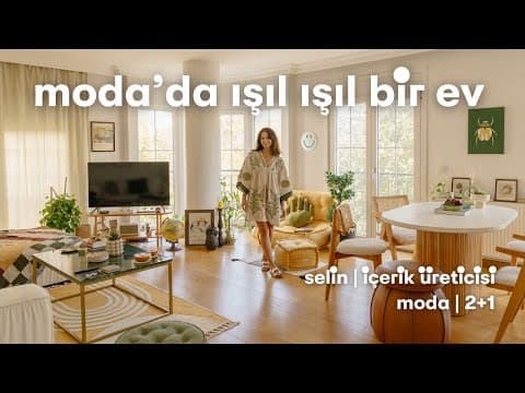 Selin’in Kadıköy Moda’daki Aydınlık ve Özgün Evi