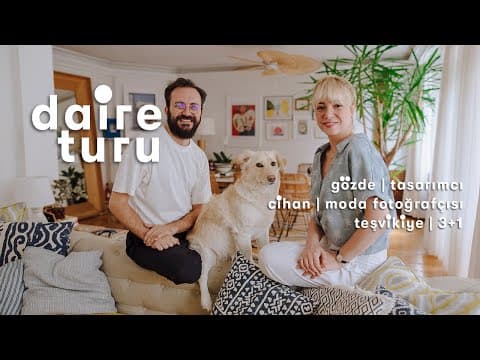 Daire Turu: Gözde ve Cihan'ın Teşvikiye’deki Renkli 3+1 Evi
